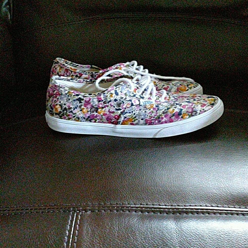 Vans Women's Floral Sneakers - Multicolor